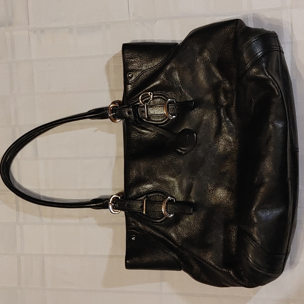 DKNY Black Leather Purse